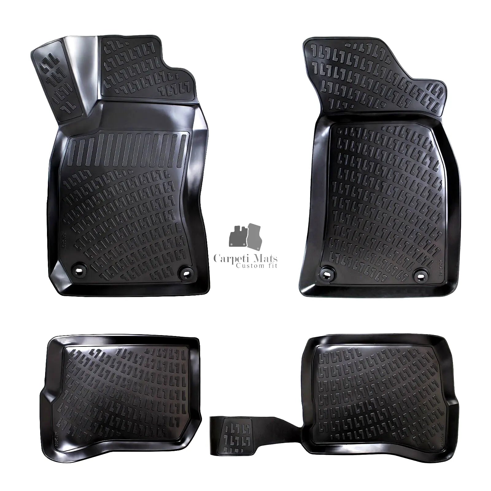 Car Floor Mats Liners For Skoda Superb 2001-2008 All Season Heavy Duty Auto Rugs
