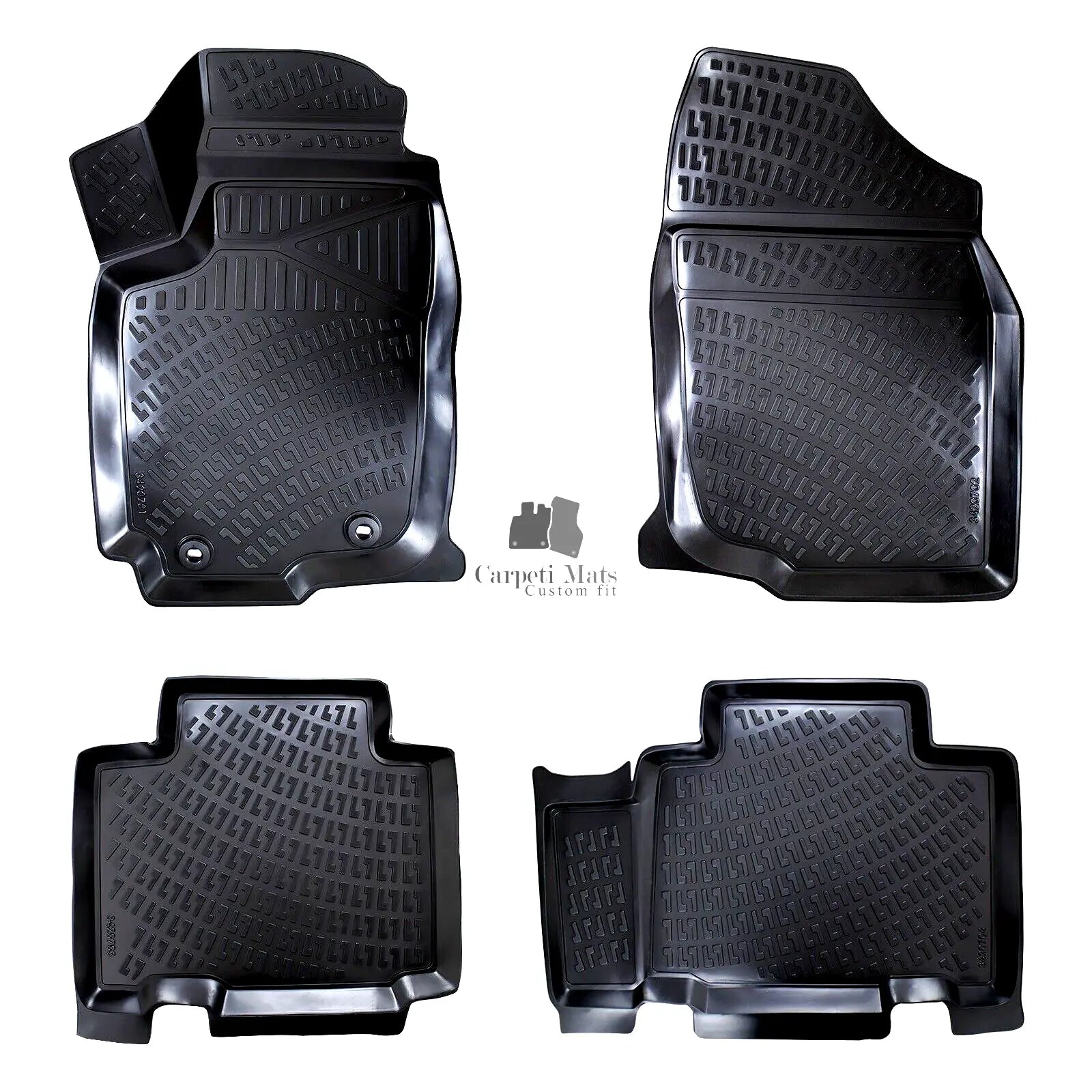 Car Floor Mats Liners For Toyota Rav 4 2013-2016 All Season Heavy Duty Auto Rugs