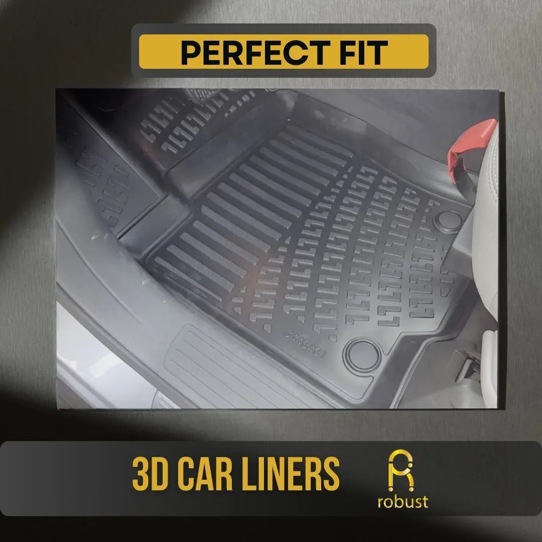 Car Floor Mats Liners For VW Golf 8 2019-2025 All Season Heavy Duty 3D Auto Rugs