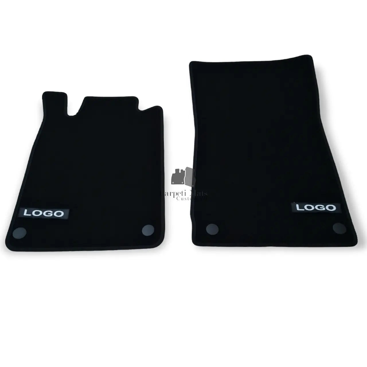 Car Floor Mats Velour For AMG Mercedes SLK R170 Waterproof Black Auto Liners New