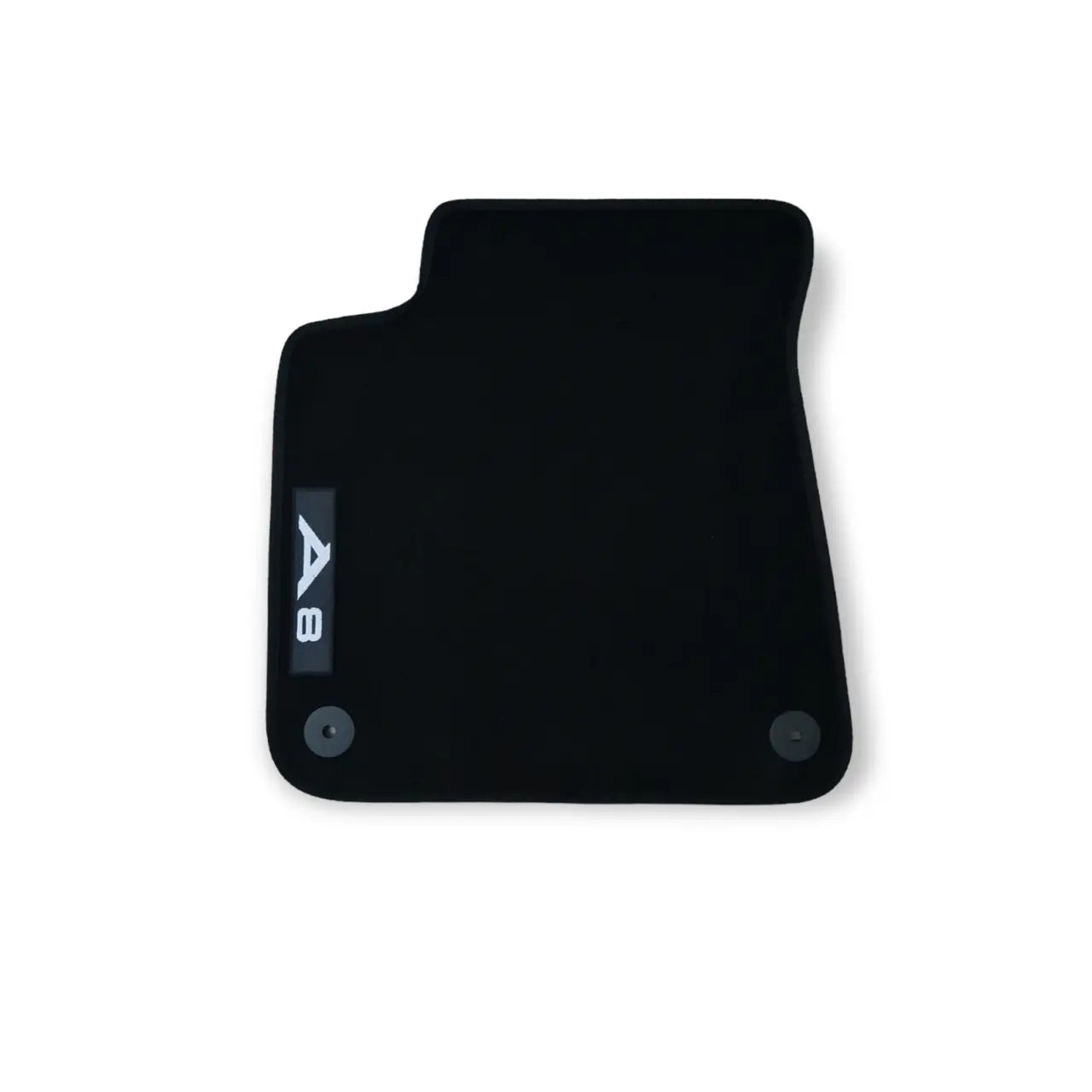 Car Floor Mats Velour For Audi A8 S8 4H Waterproof Black Carpet Rugs Auto Liners