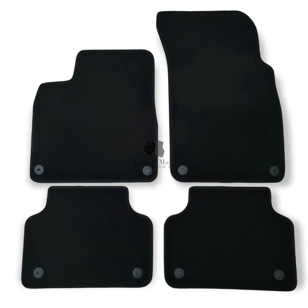 Car Floor Mats Velour For Audi Q8 SQ8 4M Waterproof Black Carpet Auto Liners New