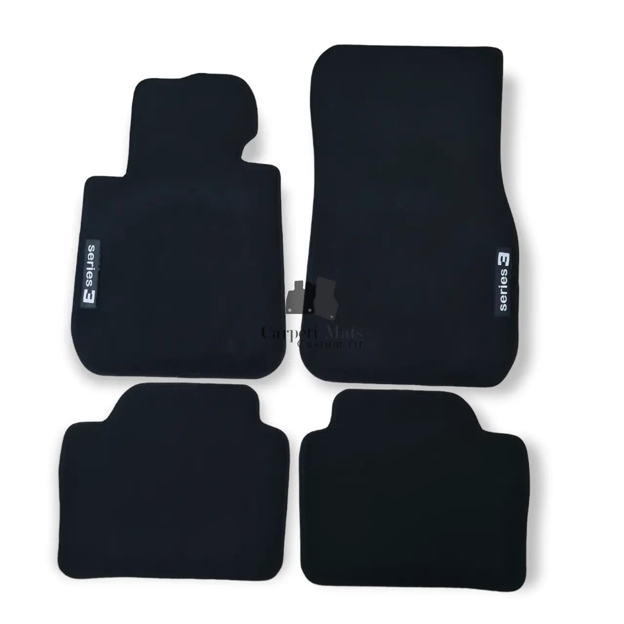 Car Floor Mats Velour For BMW 3 F30 M3 Waterproof Black Carpet Auto Liners New