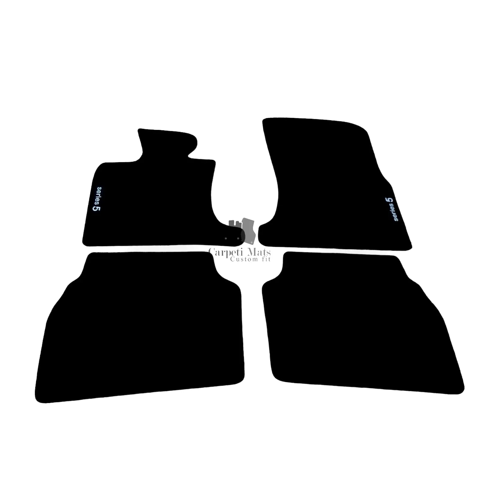 Car Floor Mats Velour For BMW 5 GT F07 Waterproof Black Carpet Auto Liners New
