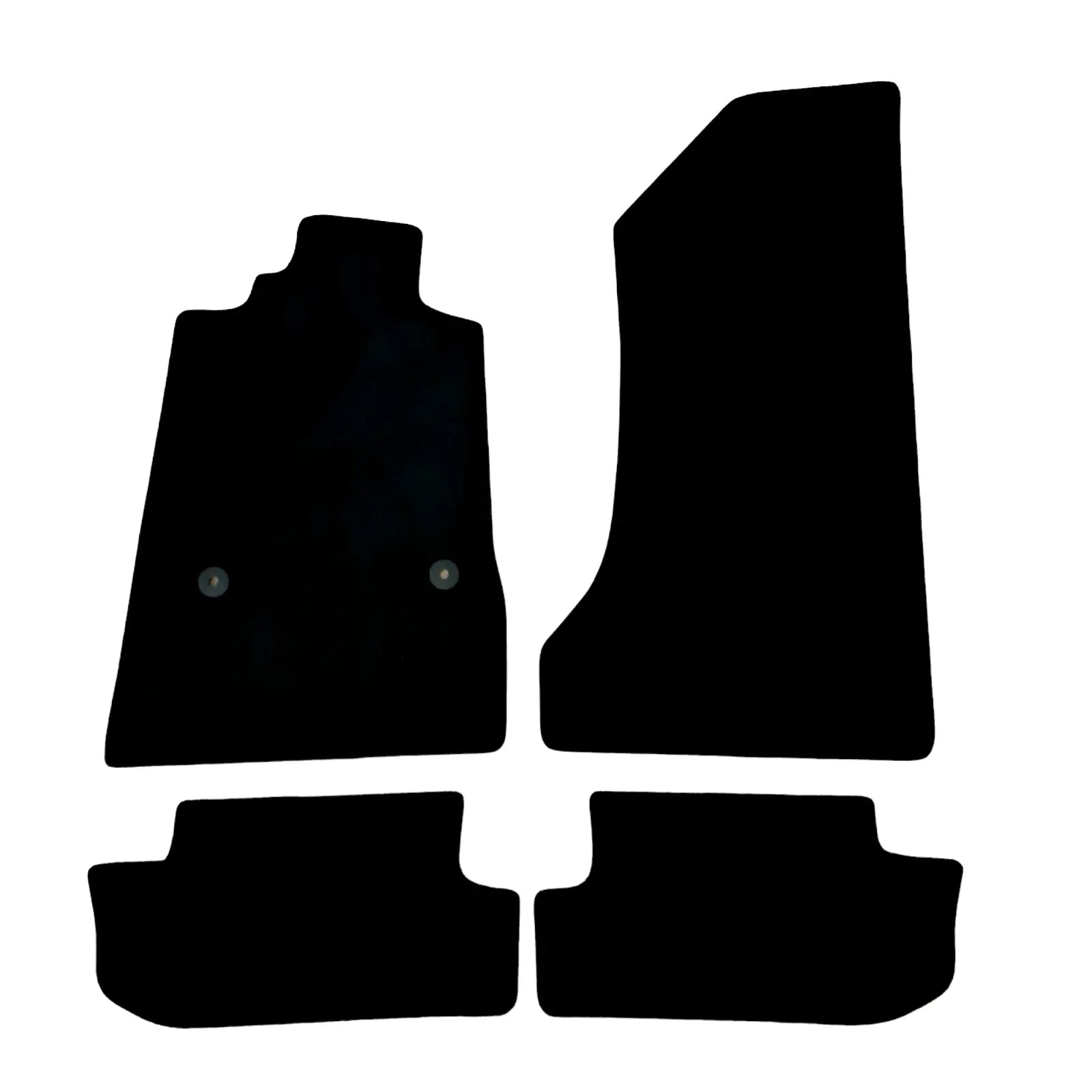 Car Floor Mats Velour For Chevrolet Camaro Waterproof Black Carpet Auto Liners