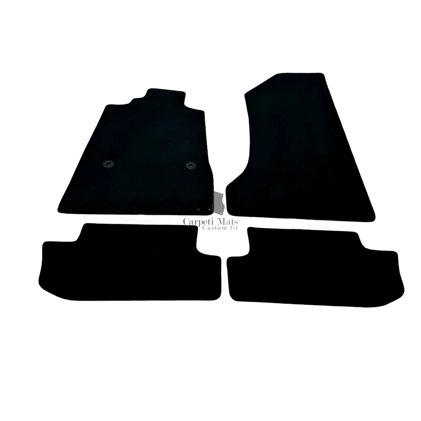Car Floor Mats Velour For Chevrolet Camaro Waterproof Black Carpet Auto Liners