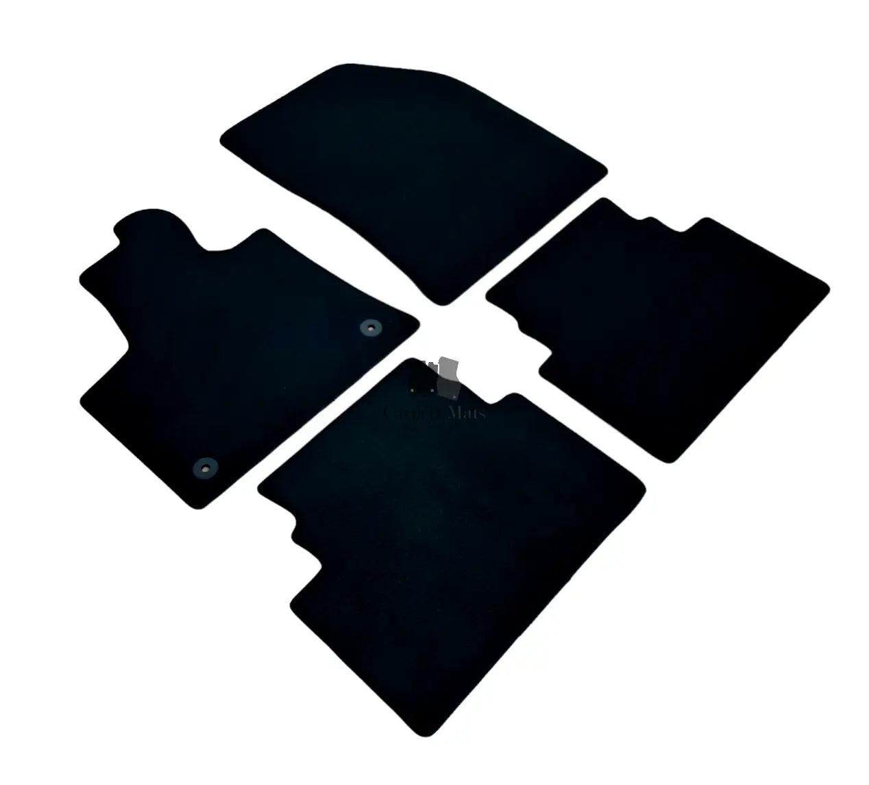 Car Floor Mats Velour For Citroen C5 AirCross Waterproof Black Carpet Liners New