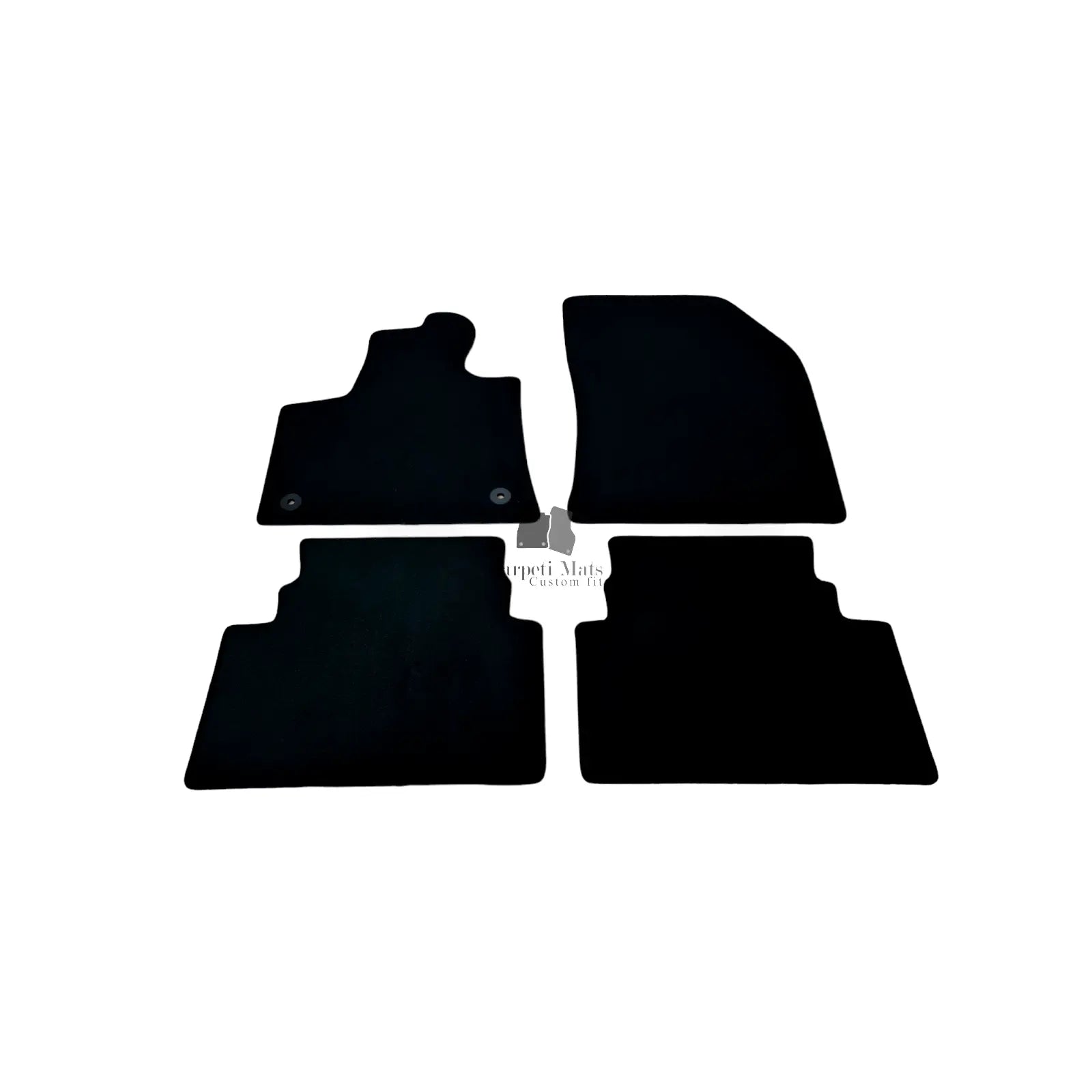Car Floor Mats Velour For Citroen C5 AirCross Waterproof Black Carpet Liners New