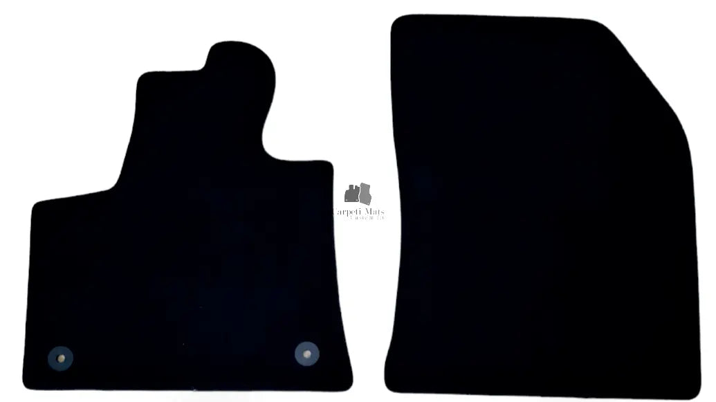 Car Floor Mats Velour For Citroen C5 AirCross Waterproof Carpet Liners 2pc Front