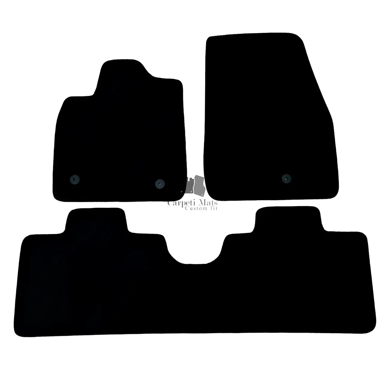 Car Floor Mats Velour For Ford Mustang Mach-E Waterproof Black Carpet Liners New