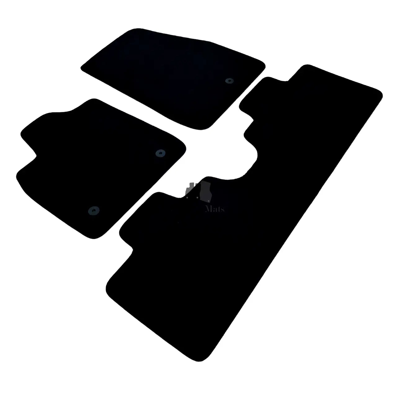 Car Floor Mats Velour For Ford Mustang Mach-E Waterproof Black Carpet Liners New