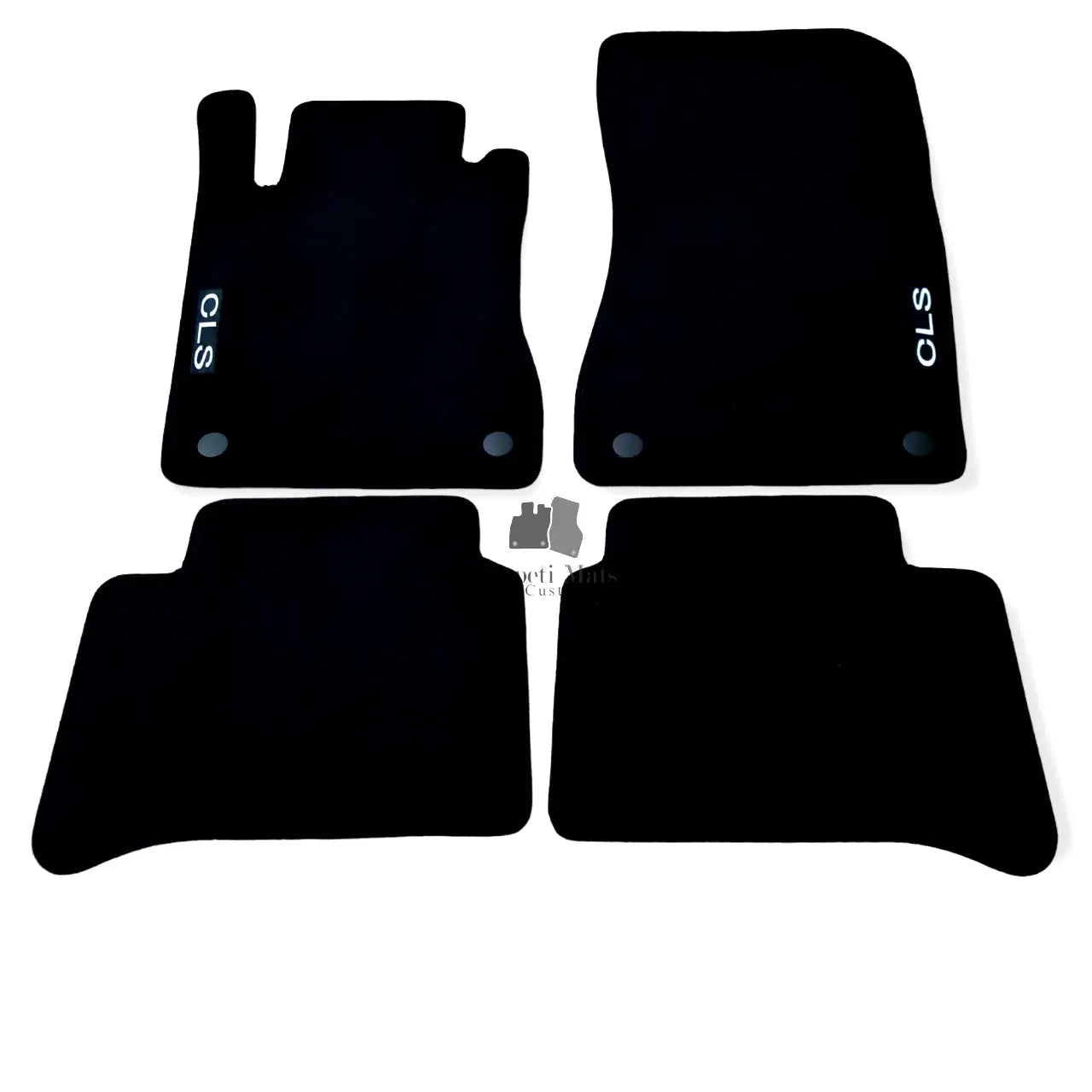 Car Floor Mats Velour For Mercedes CLS C219 Waterproof Black Carpet Car Rugs New
