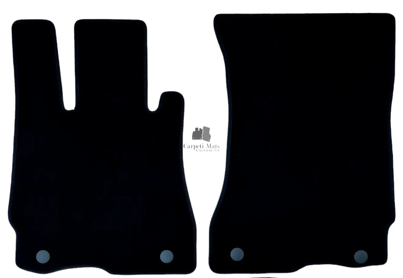 Car Floor Mats Velour For Mercedes S-Class W221 Auto Liners Waterproof 2pc Front