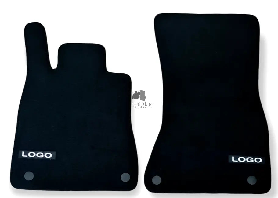 Car Floor Mats Velour For Mercedes S-Class W223 Auto Liners Waterproof 2pc Front
