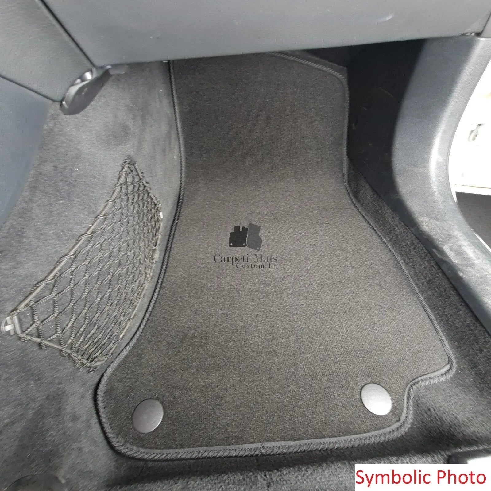 Car Floor Mats Velour For Mercedes S Class W223 Auto Liners Waterproof Black New