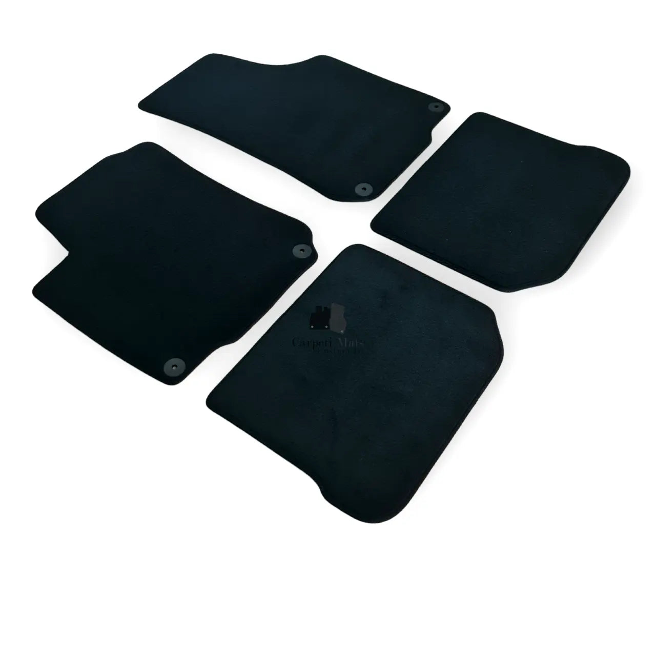Car Floor Mats Velour For Seat Leon MK1 Waterproof Black Carpet Rugs Auto Liners