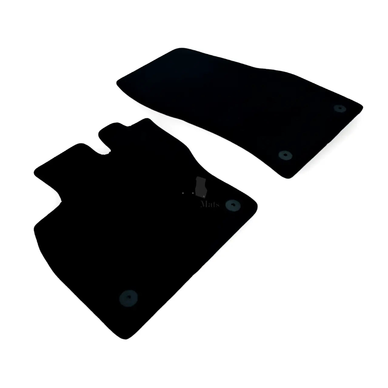 Car Floor Mats Velour For VW Caddy VAN Waterproof Black Carpet Auto Liners NEW