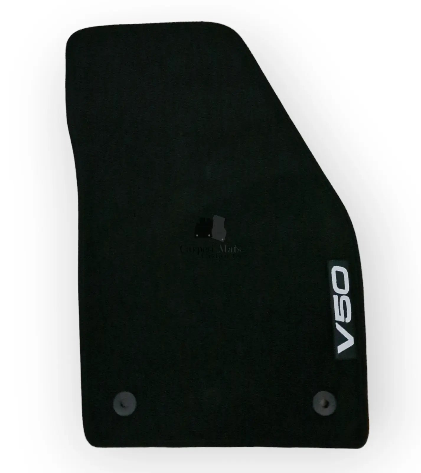 Car Floor Mats Velour For Volvo V50 Waterproof Black Carpet Rugs Auto Liners New