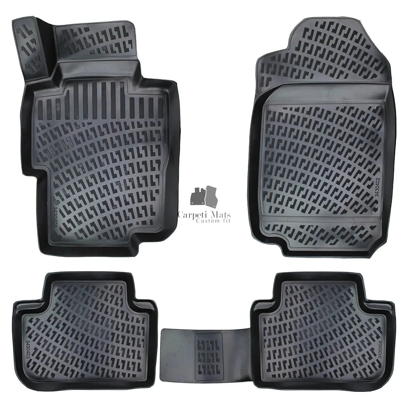 Floor Mats Liners For Acura TSX 2003-2009 All Weather Heavy Duty 3D Car Rugs New