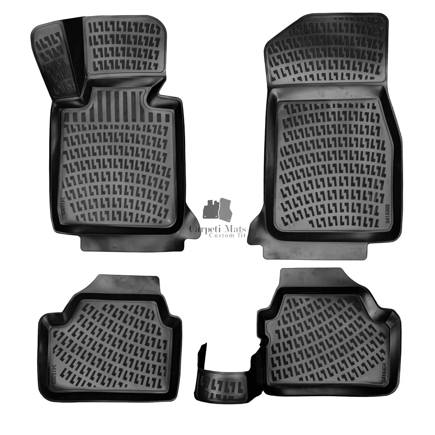 Floor Mats Liners For BMW 1 E87 2004-2011 All Weather Heavy Duty 3D Car Rugs New