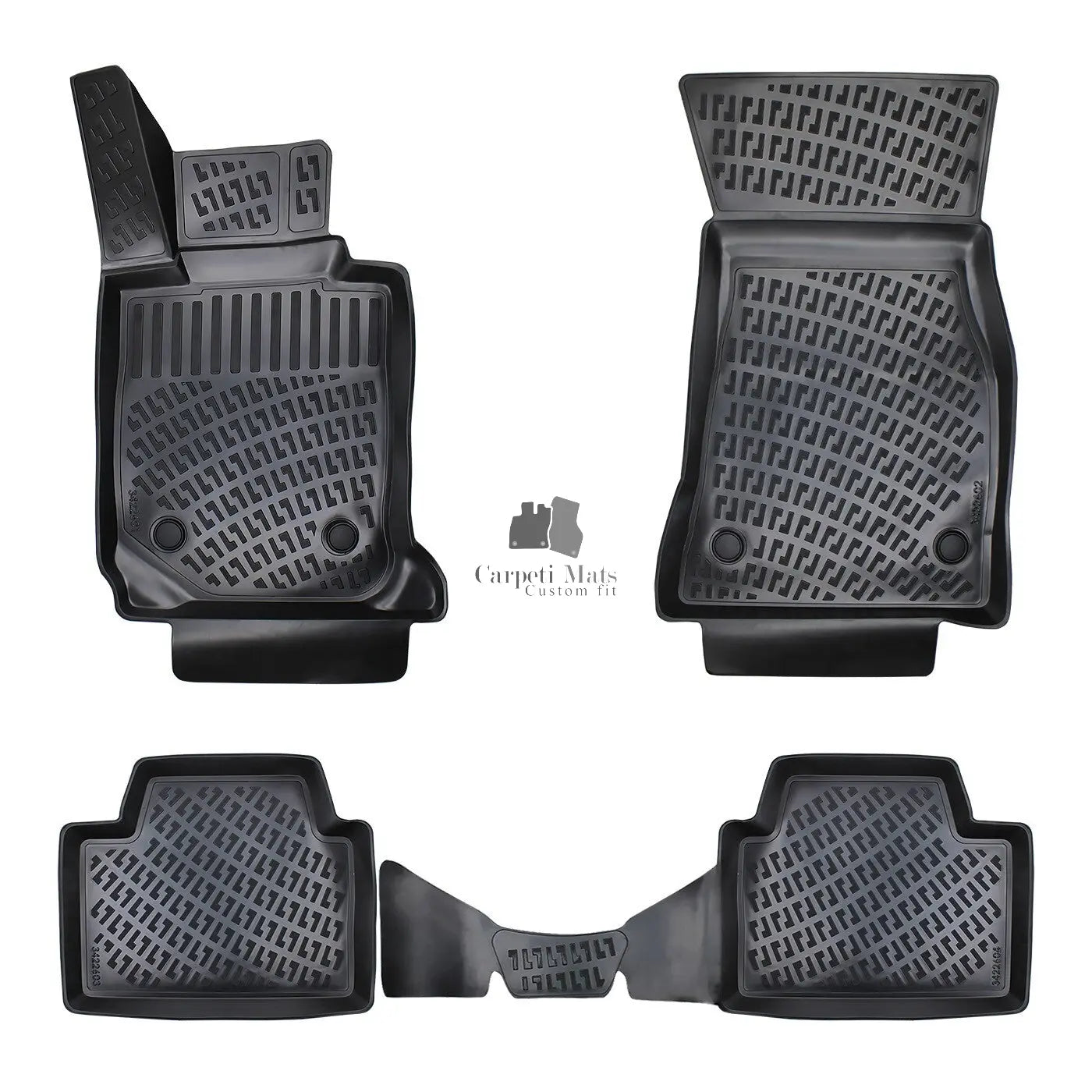 Floor Mats Liners For BMW 3 G20/G21 2019-2024 All Weather Heavy Duty 3D Car Rugs