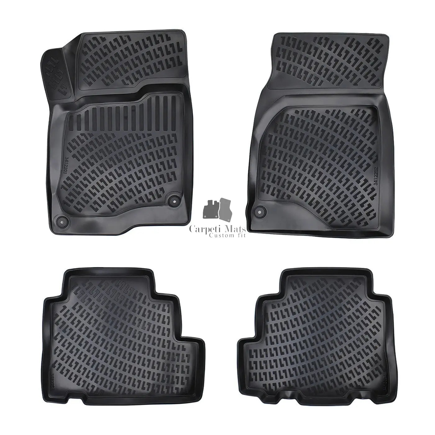 Floor Mats Liners For Chevrolet Captiva 2009-2018 All Weather Heavy Duty Car Rug