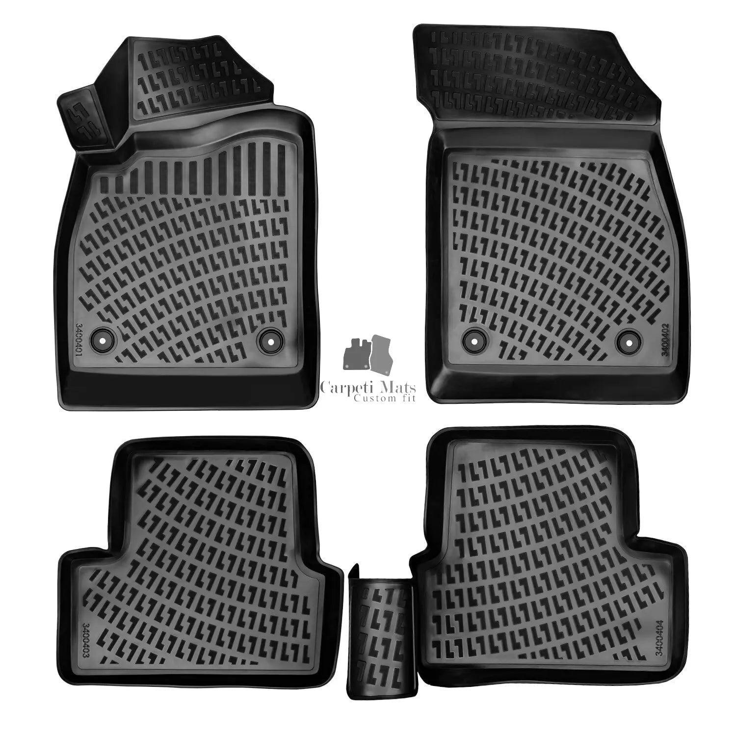 Floor Mats Liners For Chevrolet Cruze 2009-2015 All Weather Heavy Duty Car Rugs