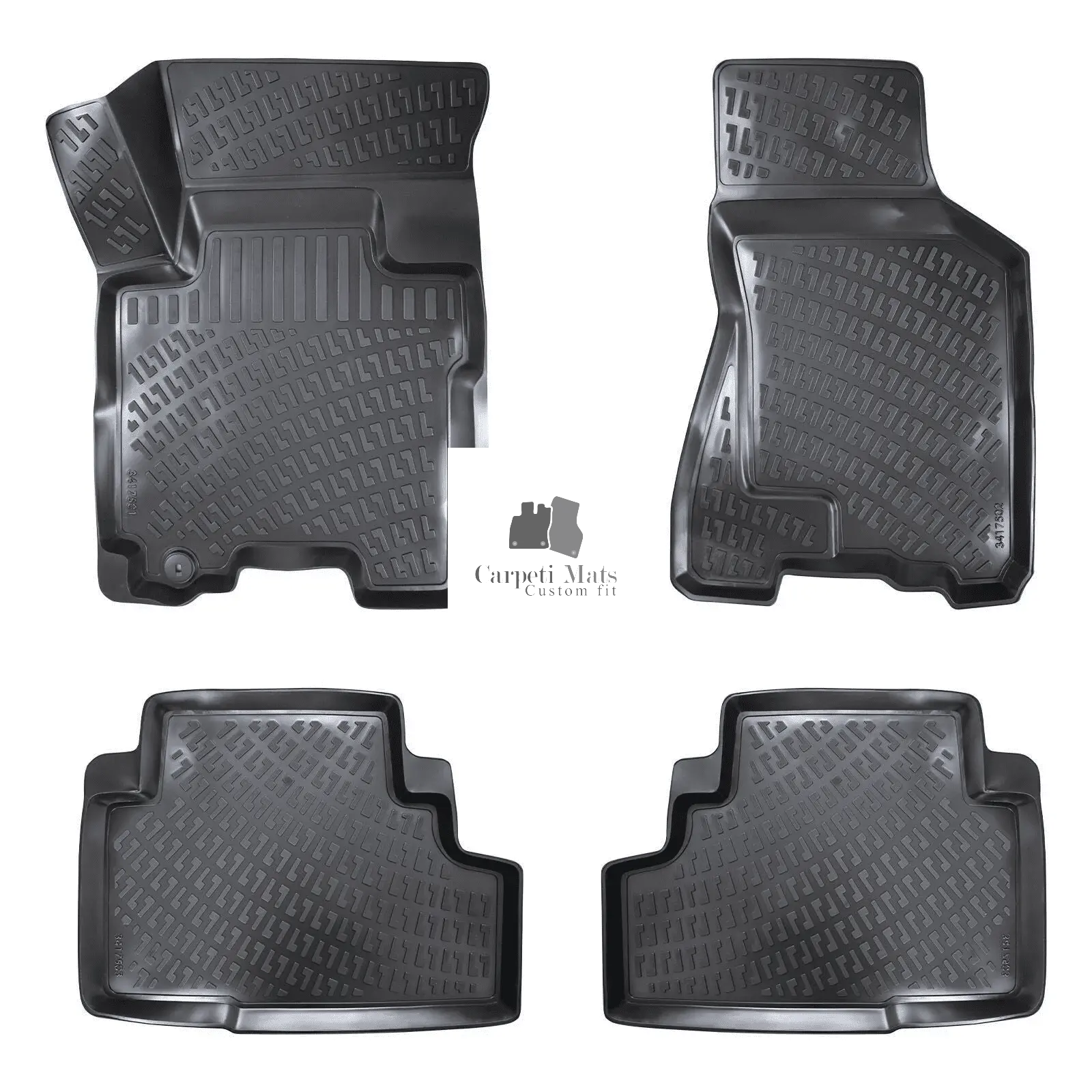 Floor Mats Liners For Hyundai Tucson 2004-2009 All Weather Heavy Duty Car Rugs