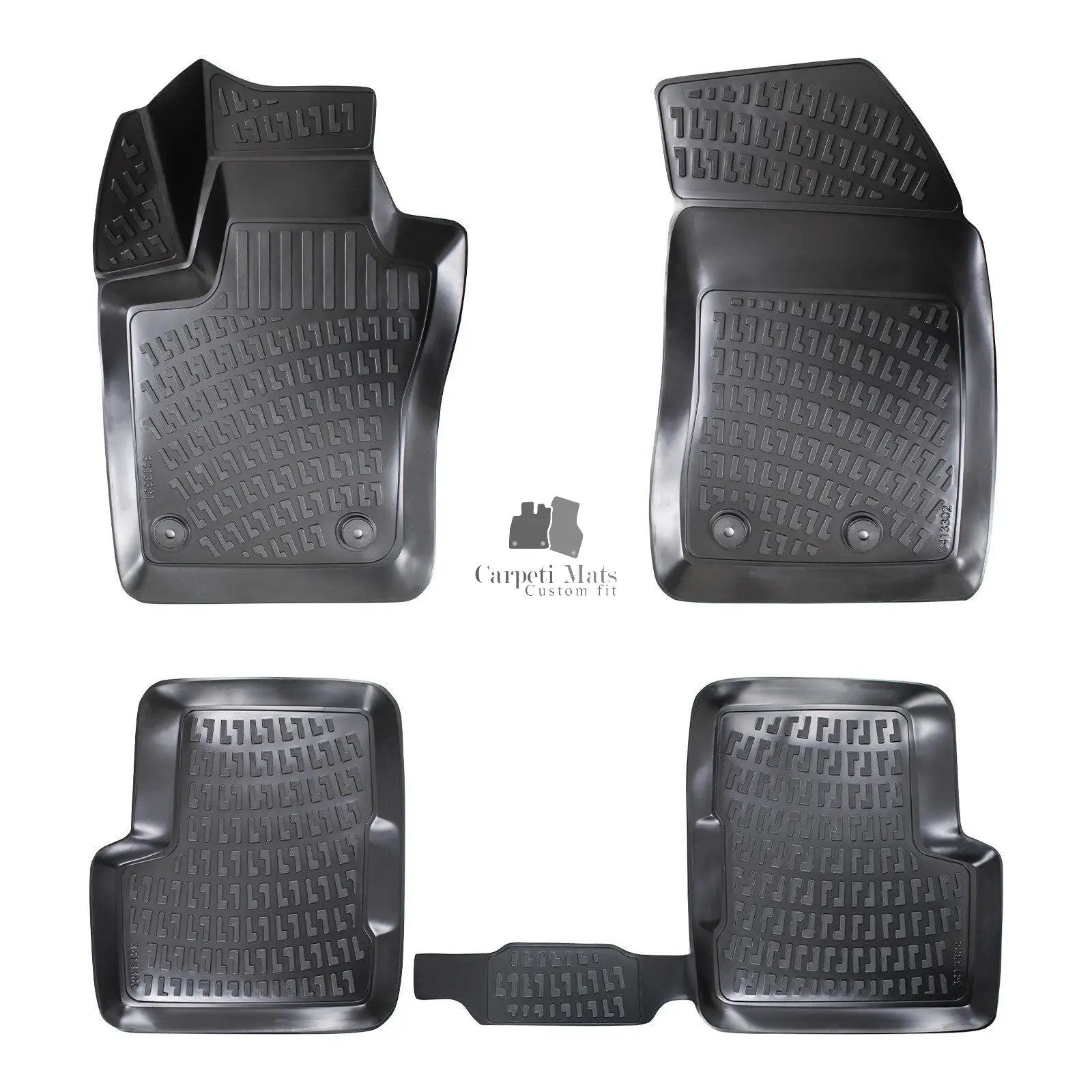 Floor Mats Liners For JEEP Renegade 2014-2024 All Weather Heavy Duty Car Rugs