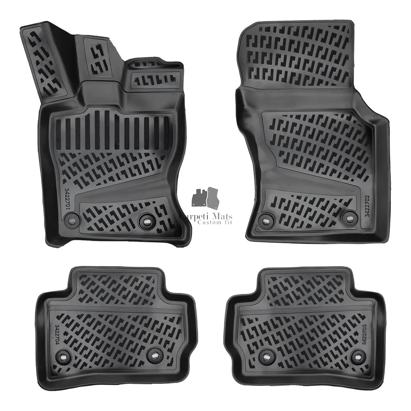 Floor Mats Liners For Jaguar F-Pace 2016-2025 All Weather Heavy Duty Car Rugs