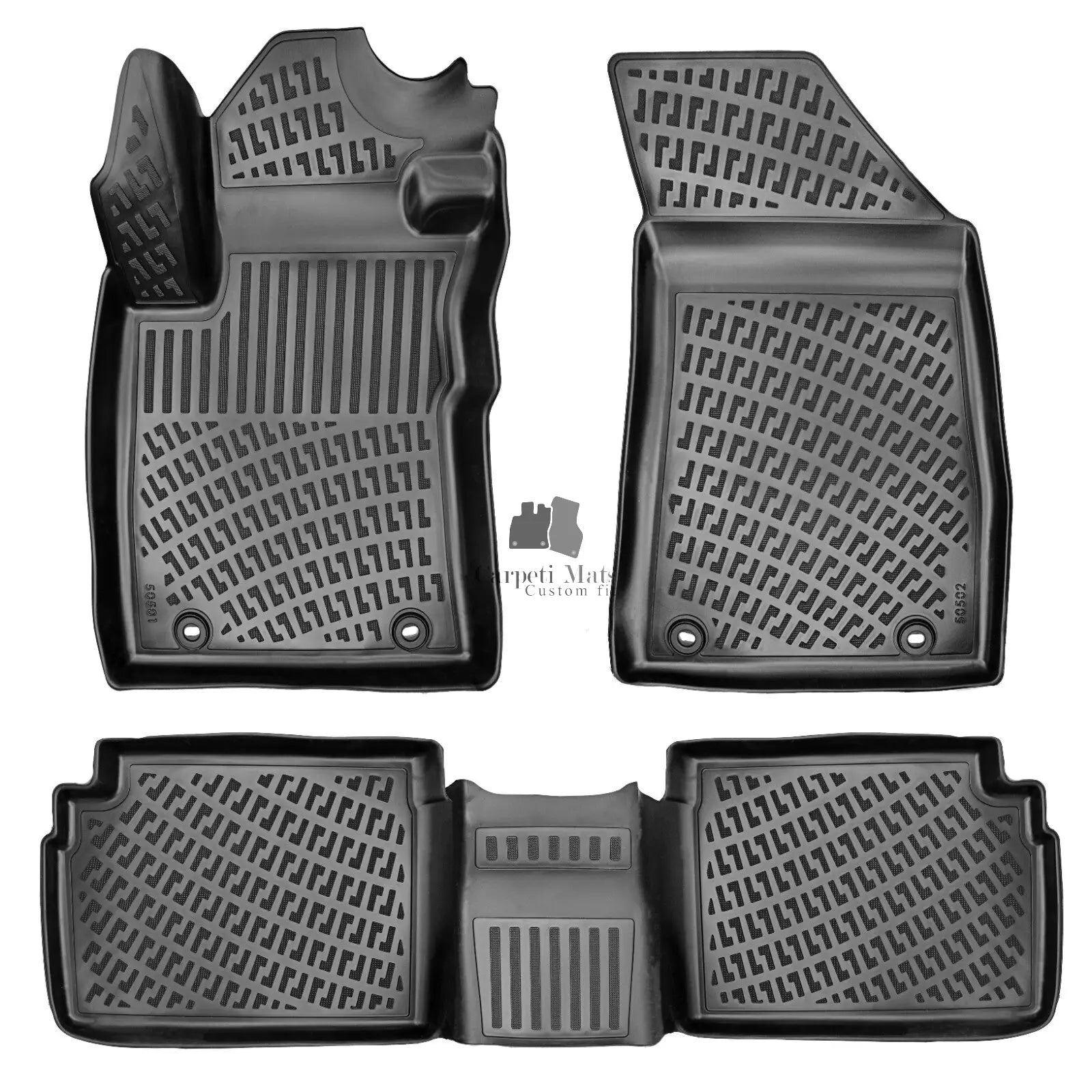 Floor Mats Liners For MG ZS Petrol 2021-2025 All Weather Heavy Duty 3d Car Rugs
