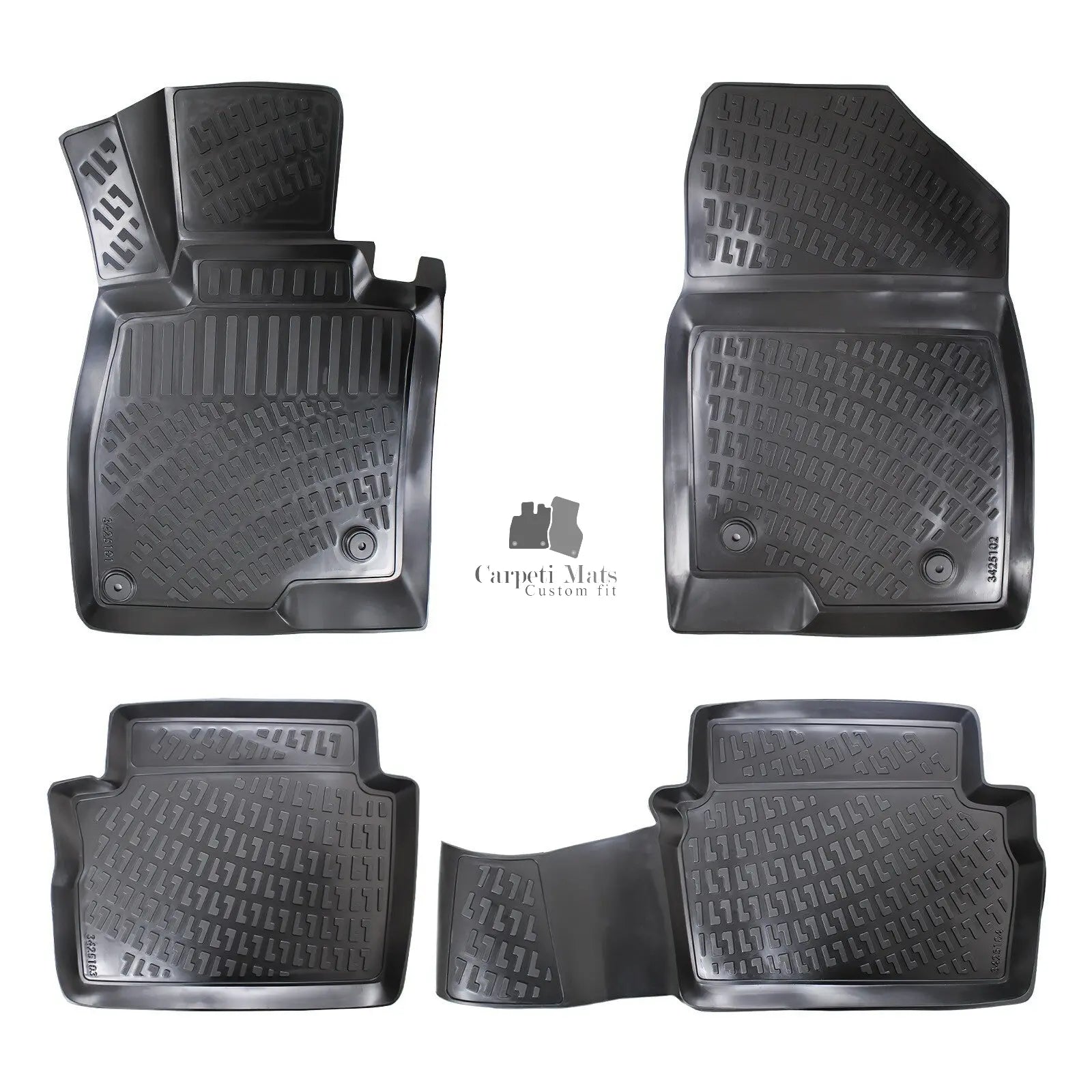 Floor Mats Liners For Mazda 6 2012-2022 Mk3 All Weather Heavy Duty 3D Car Rugs