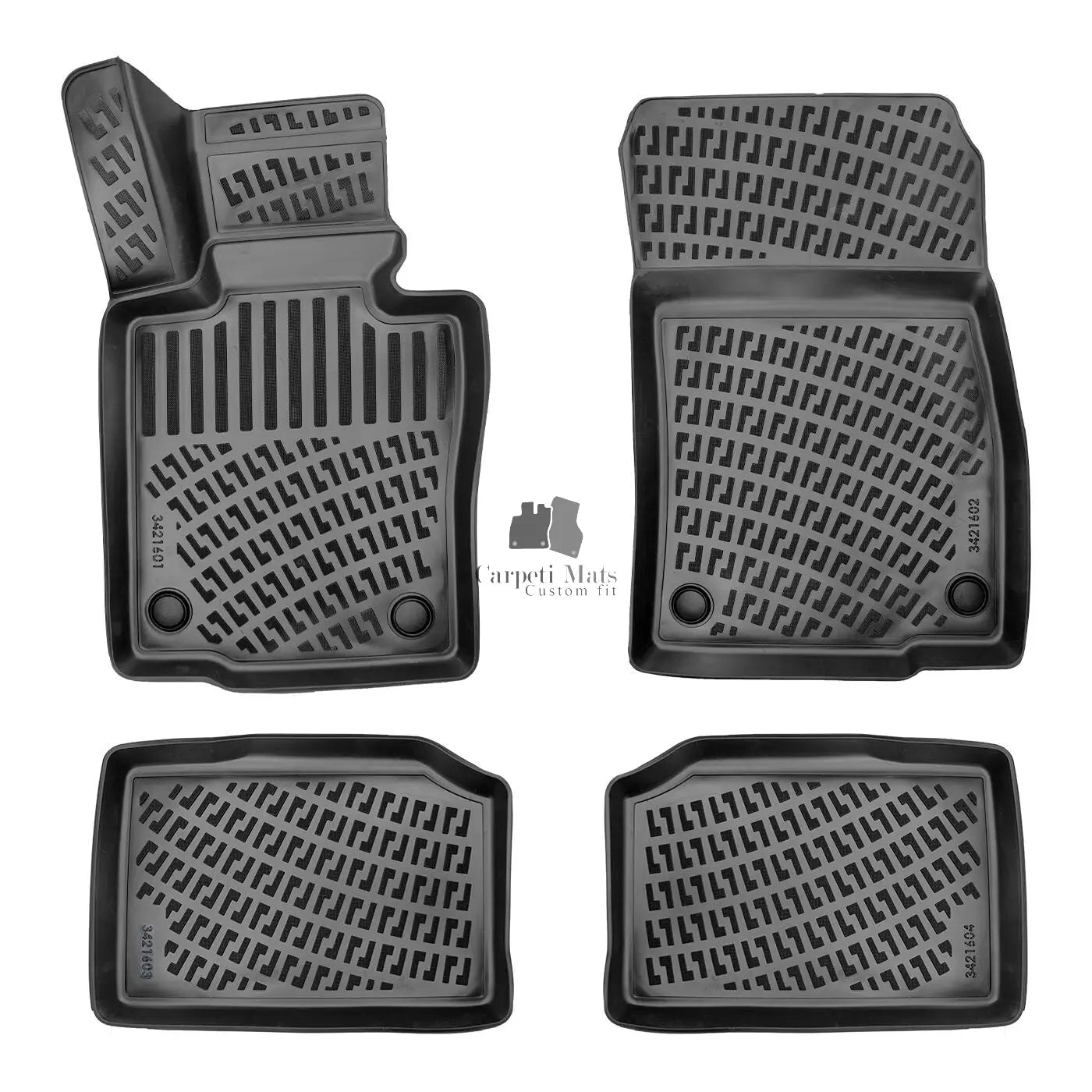 Floor Mats Liners For Mini Countryman R60 2010-2016 All Weather Heavy Duty Rugs