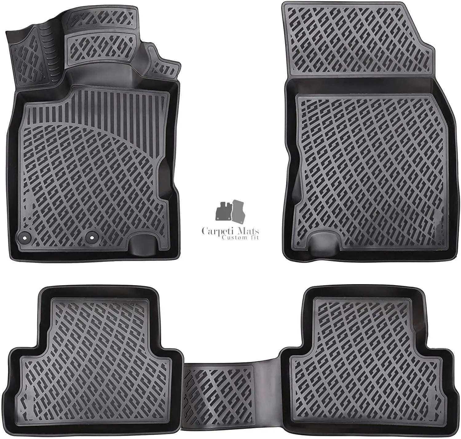Floor Mats Liners For Nissan Rogue Sport 2013-2017 All Weather Heavy Duty Rugs