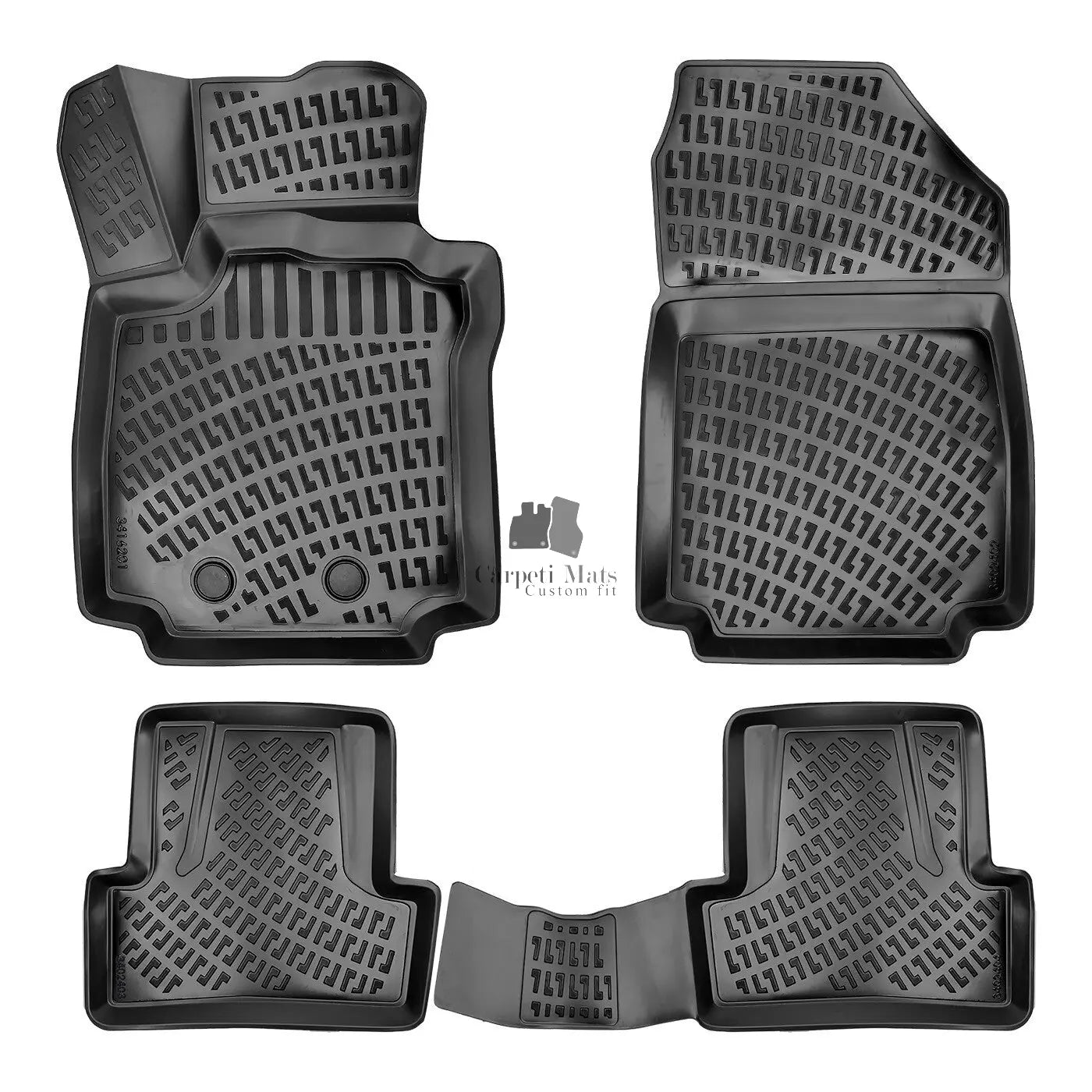 Floor Mats Liners For Renault Clio 2005-2012 All Weather Heavy Duty 3D Car Rugs