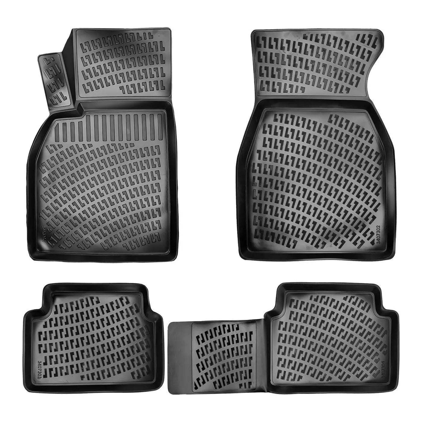 Floor Mats Liners For Renault Megane 2002-2009 All Weather Heavy Duty Car Rugs