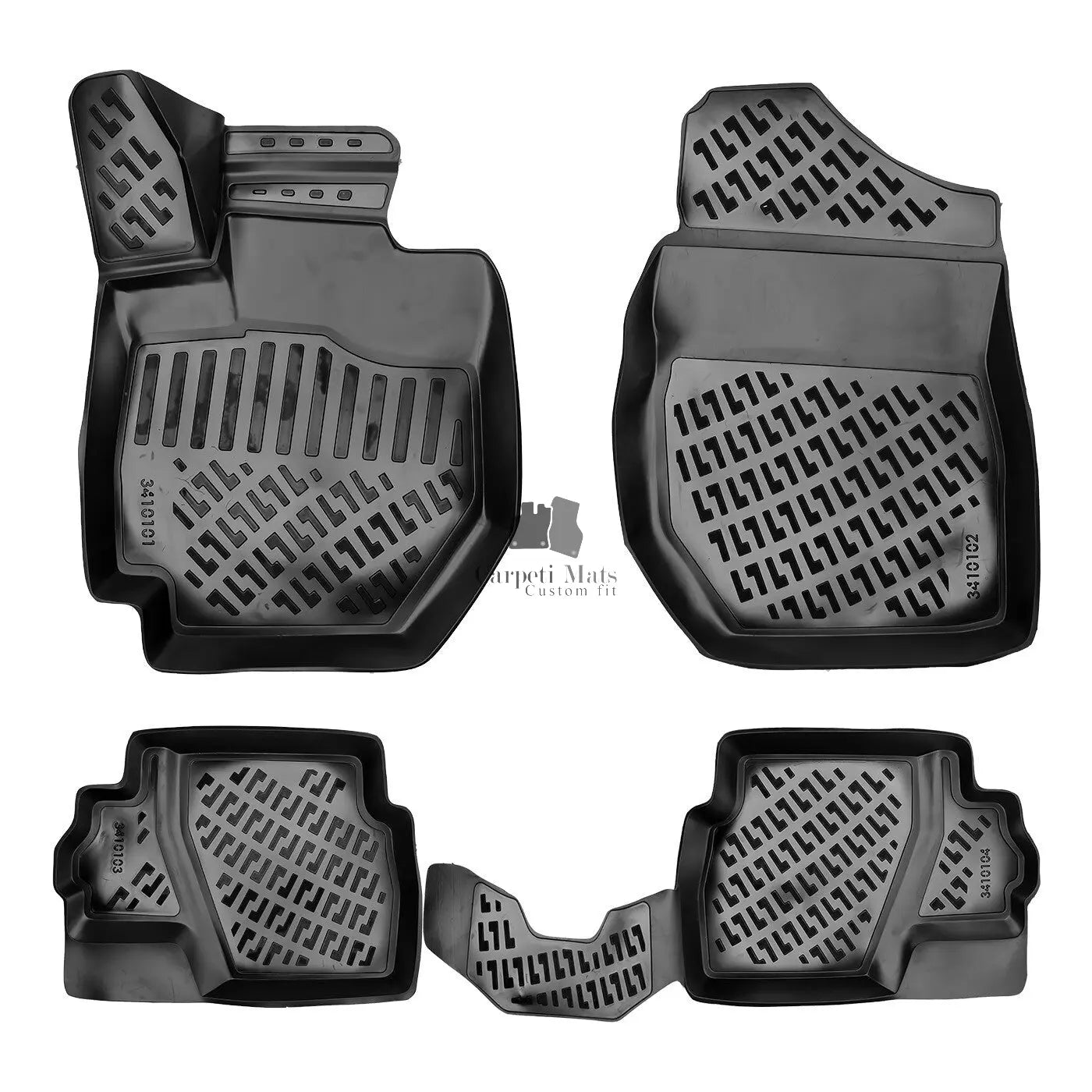 Floor Mats Liners For Suzuki Jimny 2018-2025 All Weather Heavy Duty 3D Car Rugs