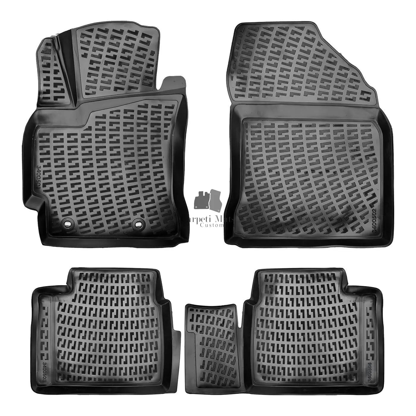 Floor Mats Liners For Toyota Corolla 2013-2018 All Weather Heavy Duty Car Rugs