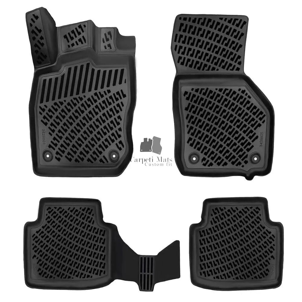 Floor Mats Liners For VW Volkswagen Passat 2024-2026 All Weather Heavy Duty Rugs