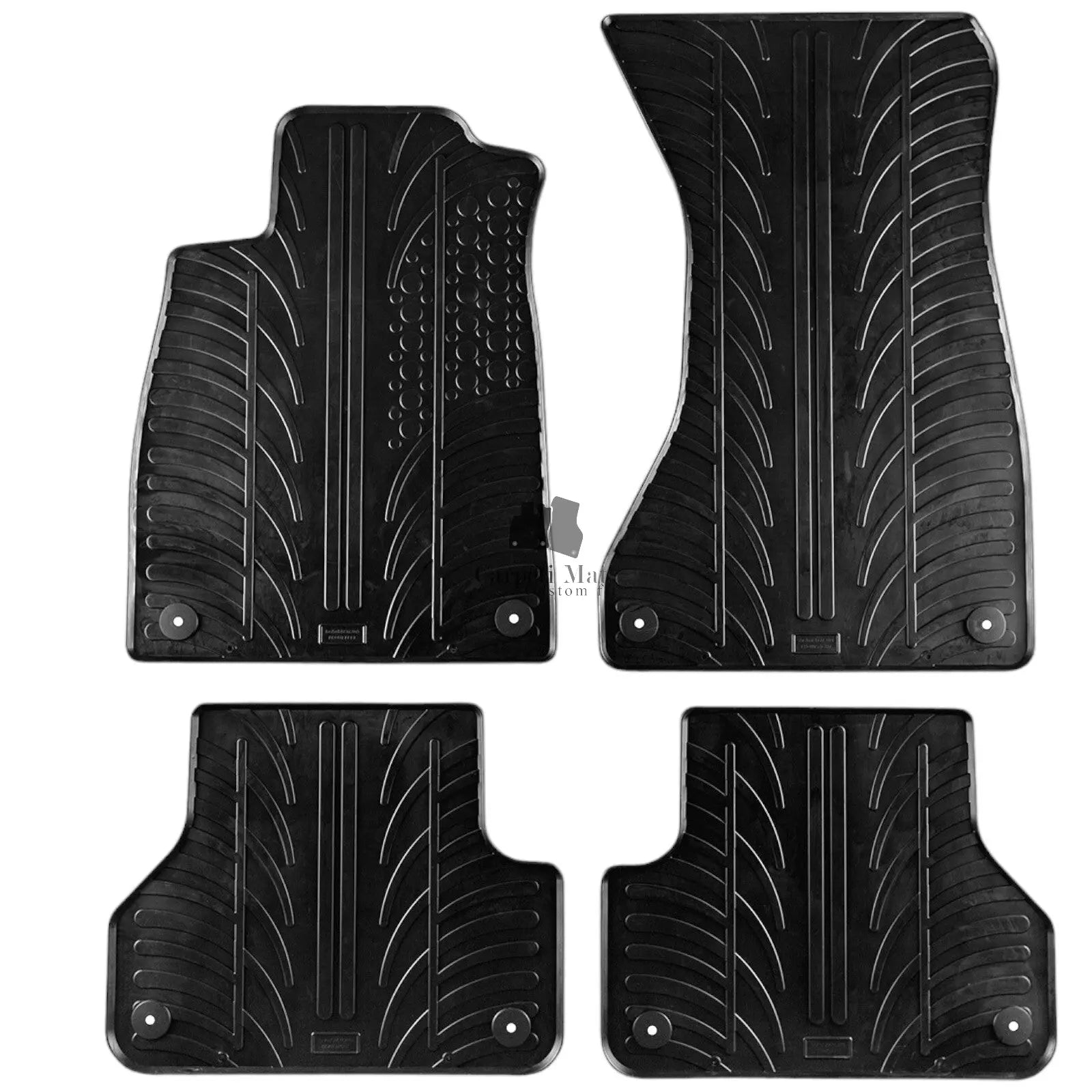 For Audi A4 2015-2024 B9 Car Floor Mats Rubber All Weather Heavy Duty Liners New