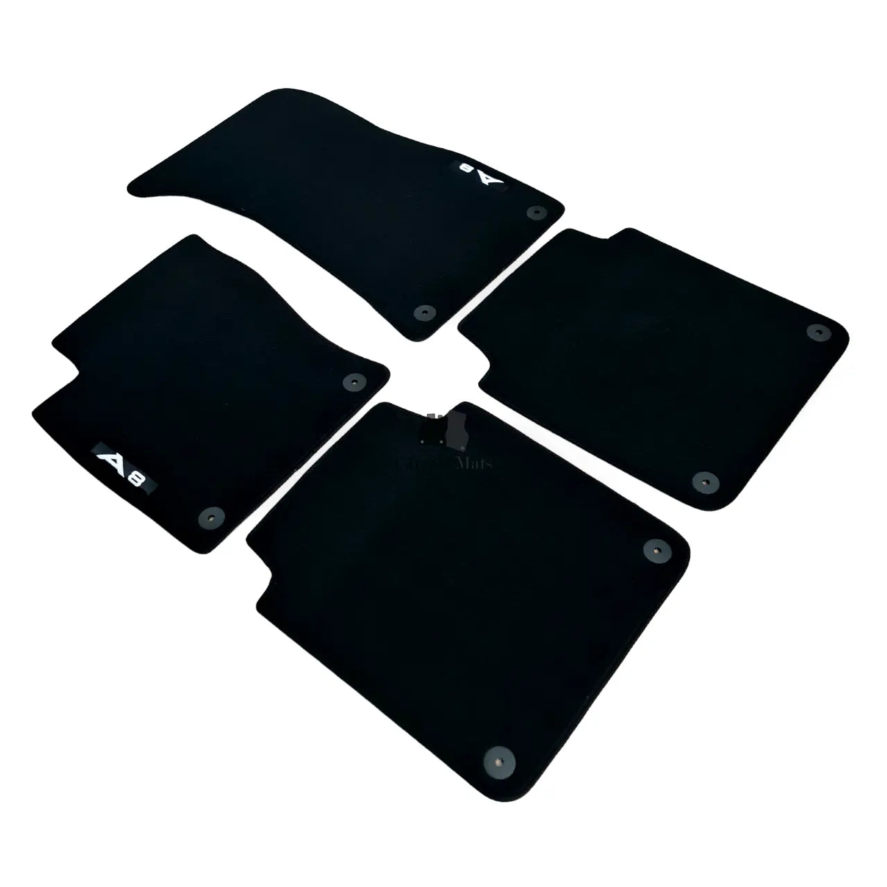 For Audi A8 LWB Carpet Car Floor Mats 2002-2010 OEM Quality Velour Auto Rugs New