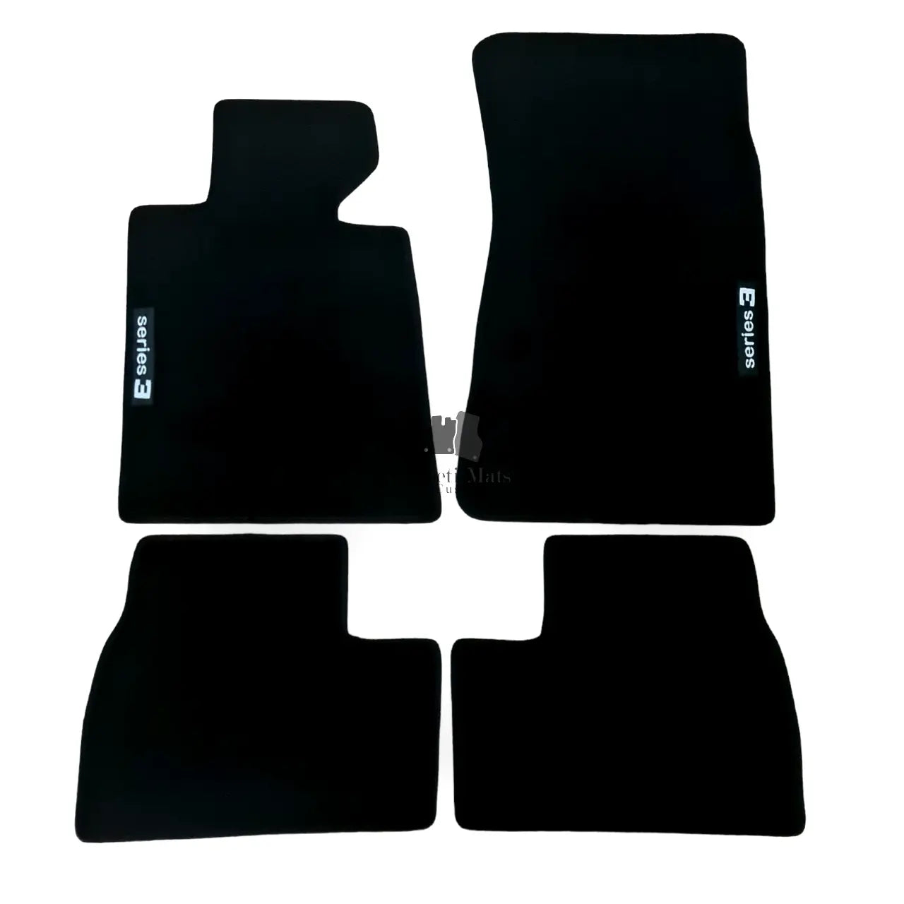 For BMW 3 E30 Carpet Floor Mats 1982-1994 OEM Quality Velour Auto Rugs Liners