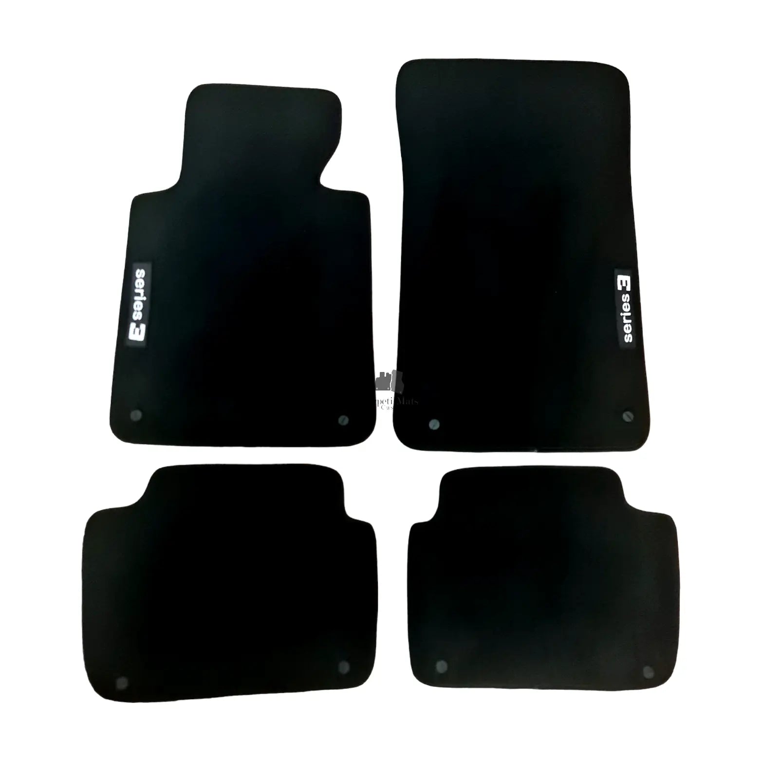 For BMW 3 E46 Carpet Floor Mats 1998-2005 OEM Quality Velour Auto Rugs Liners