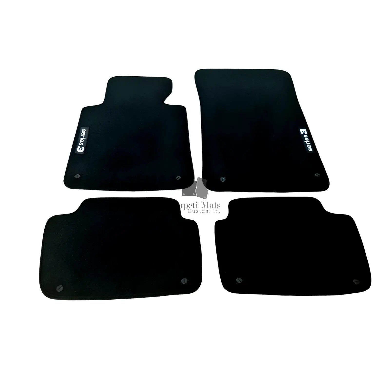 For BMW 3 E46 Carpet Floor Mats 1998-2005 OEM Quality Velour Auto Rugs Liners