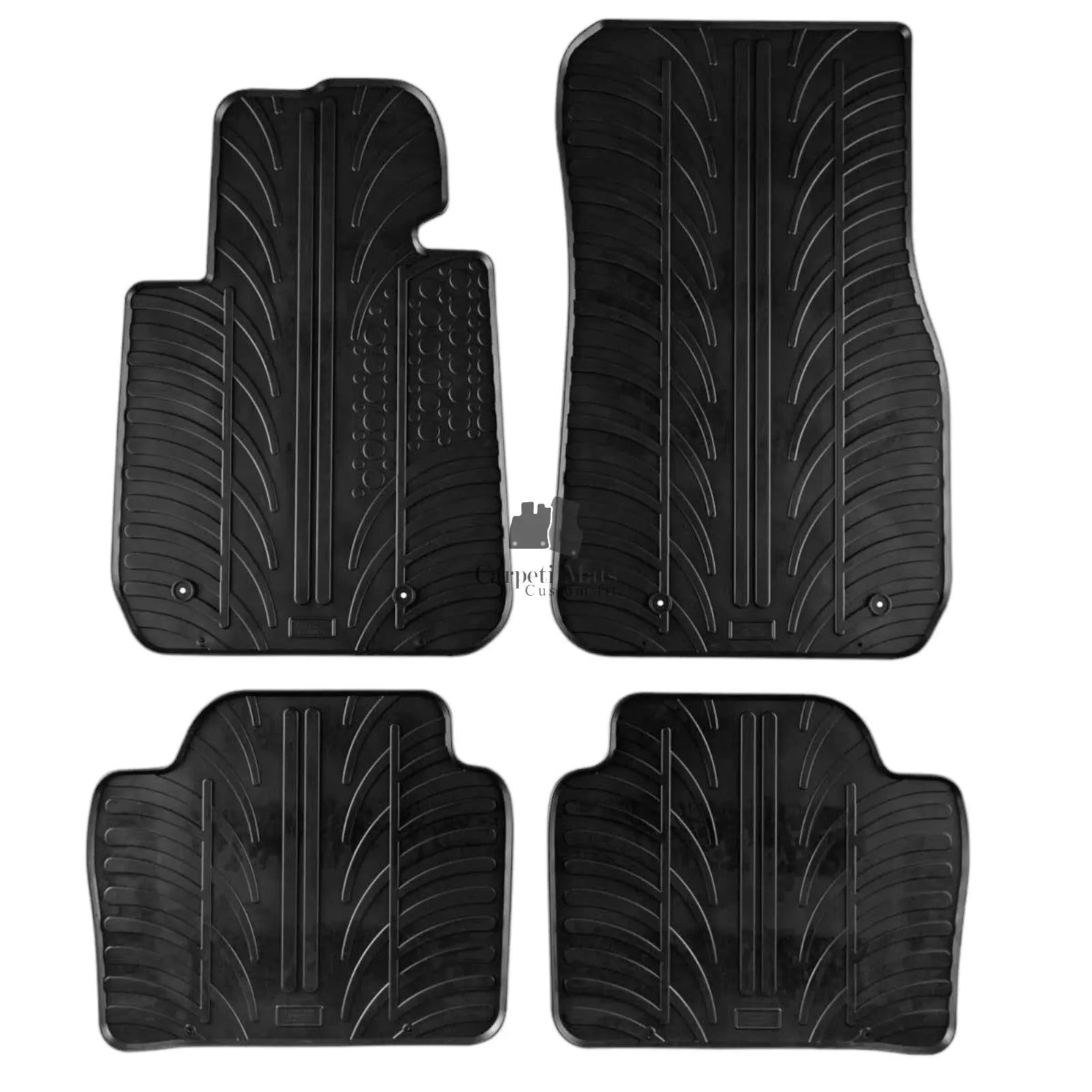 For BMW 3 F30 F31 2011-2019 Car Floor Mats Rubber All Weather Heavy Duty Liners
