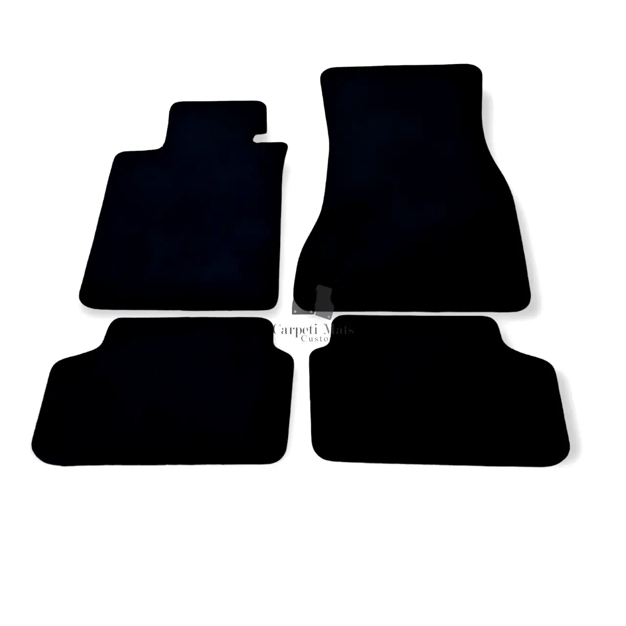 For BMW 5 Carpet Car Floor Mats 2017-2023 OEM Quality Velour Auto Rugs Liners
