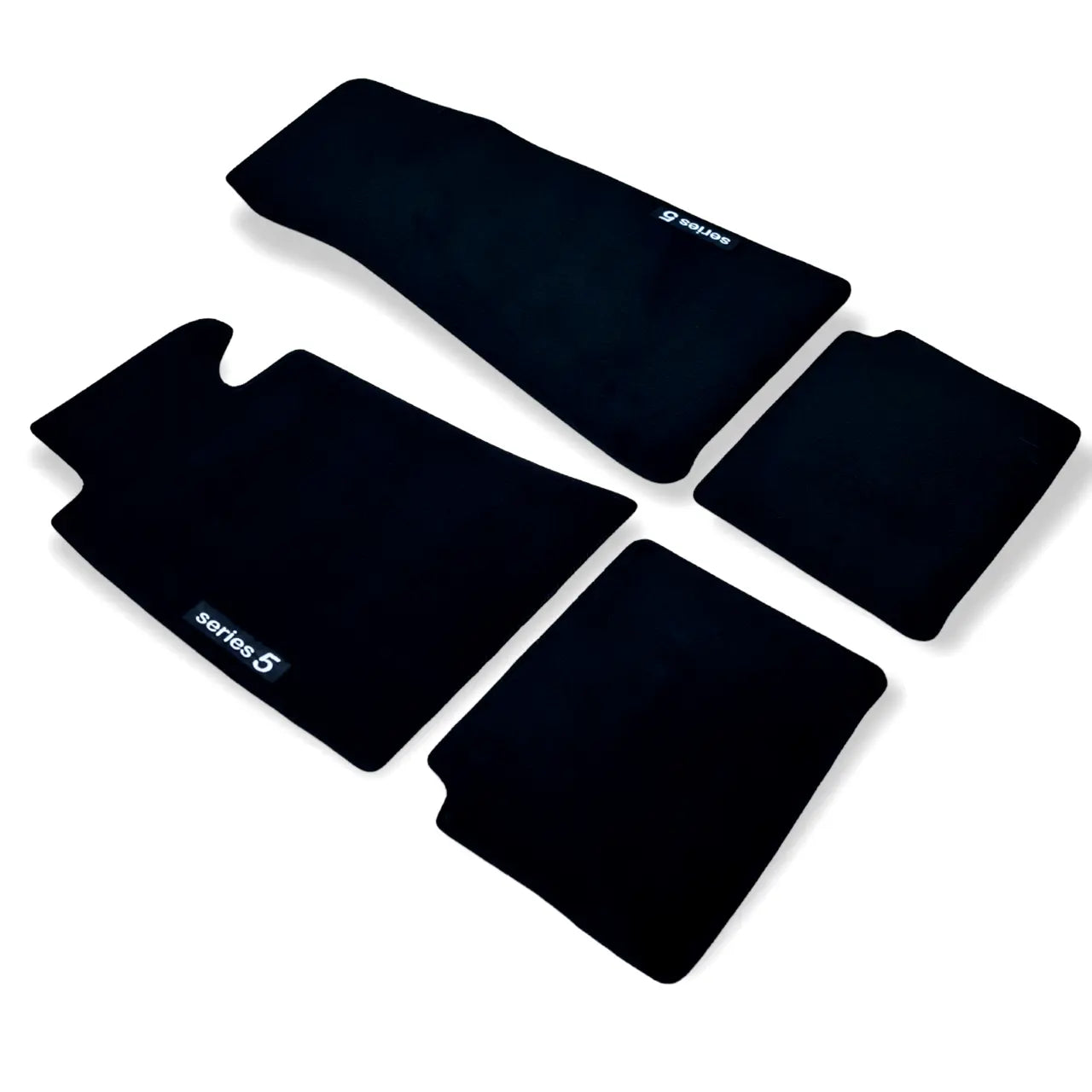 For BMW 5 E34 Carpet Floor Mats 1986-1996 OEM Quality Velour Auto Rugs Liners
