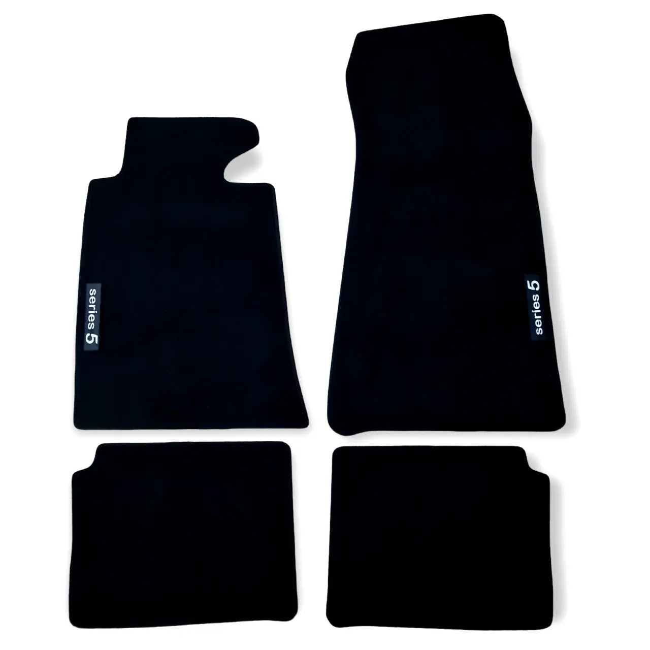 For BMW 5 E34 Carpet Floor Mats 1986-1996 OEM Quality Velour Auto Rugs Liners