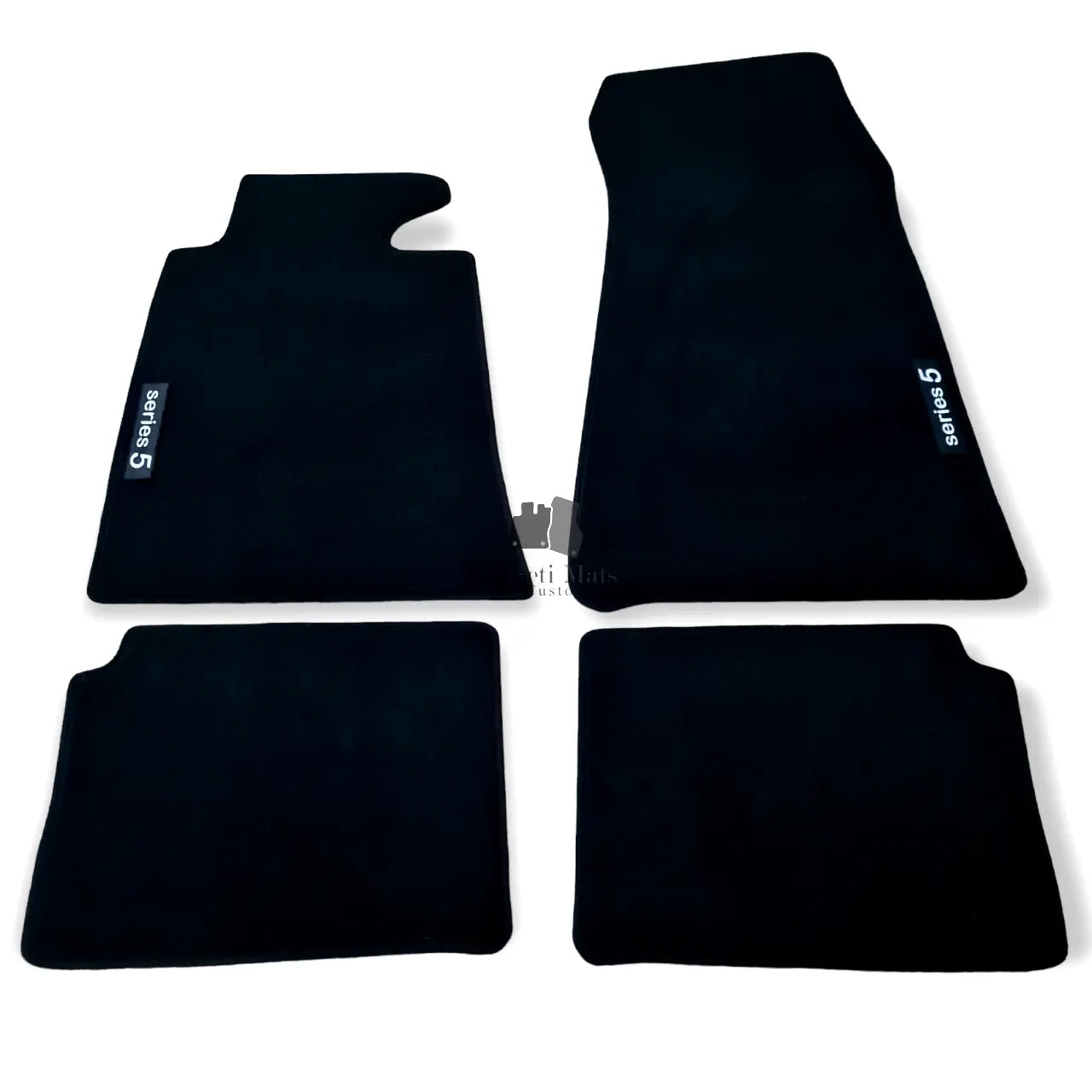 For BMW 5 E34 Carpet Floor Mats 1986-1996 OEM Quality Velour Auto Rugs Liners