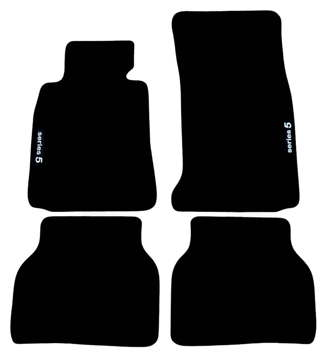 For BMW 5 E39 Carpet Floor Mats 1996-2004 OEM Quality Velour Auto Rugs Liners